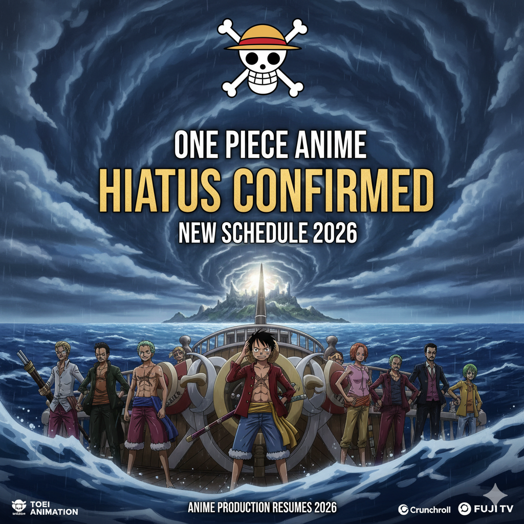 ‘One Piece’ Anime Confirms Major Hiatus, Toei Animation Announces New 2026 Broadcast Schedule