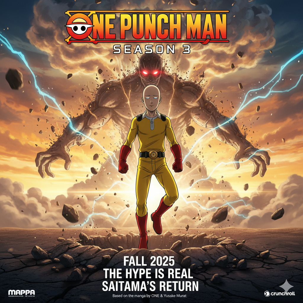 One Punch Man Season 3: Why Its Return Is the Biggest Anime Event of Fall 2025